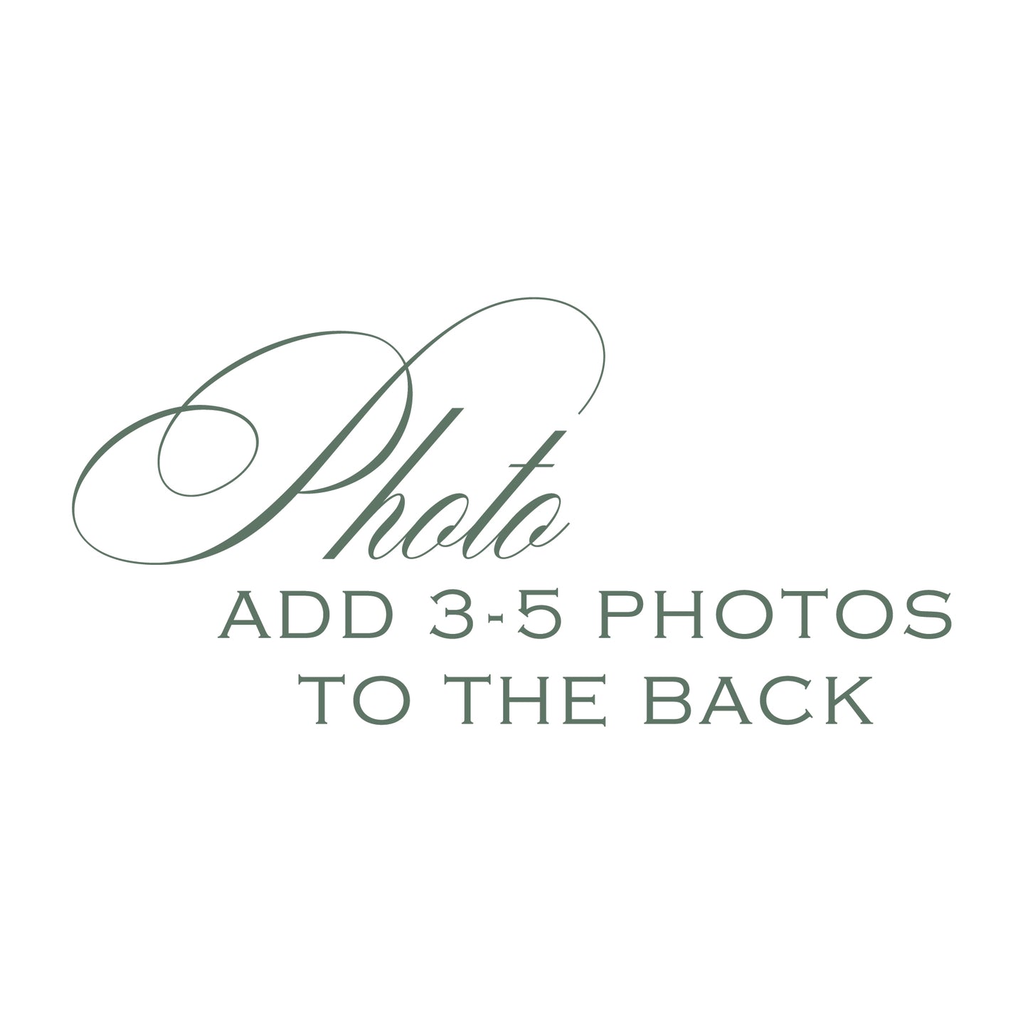 additional photos - 3-5 photos