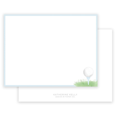 golf blank notecards