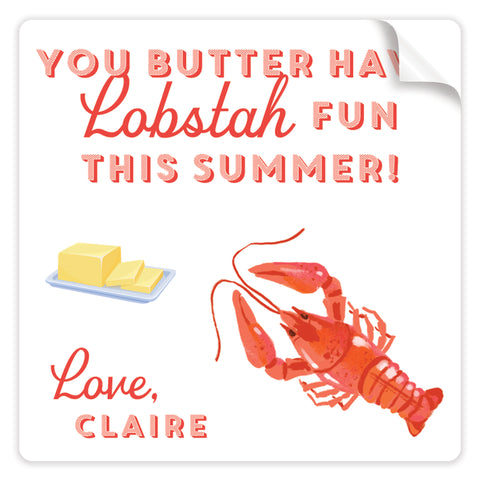 lobstah fun stickers