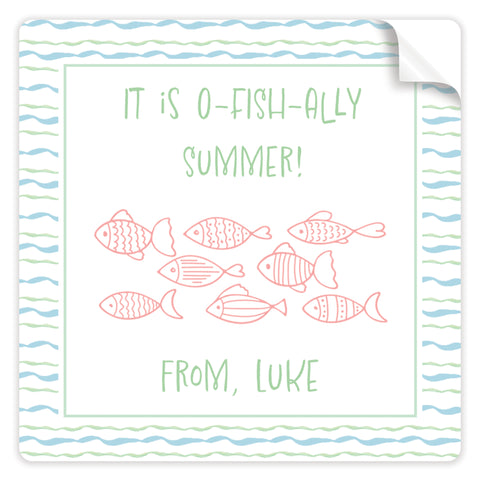 o-fish-ally summer stickers