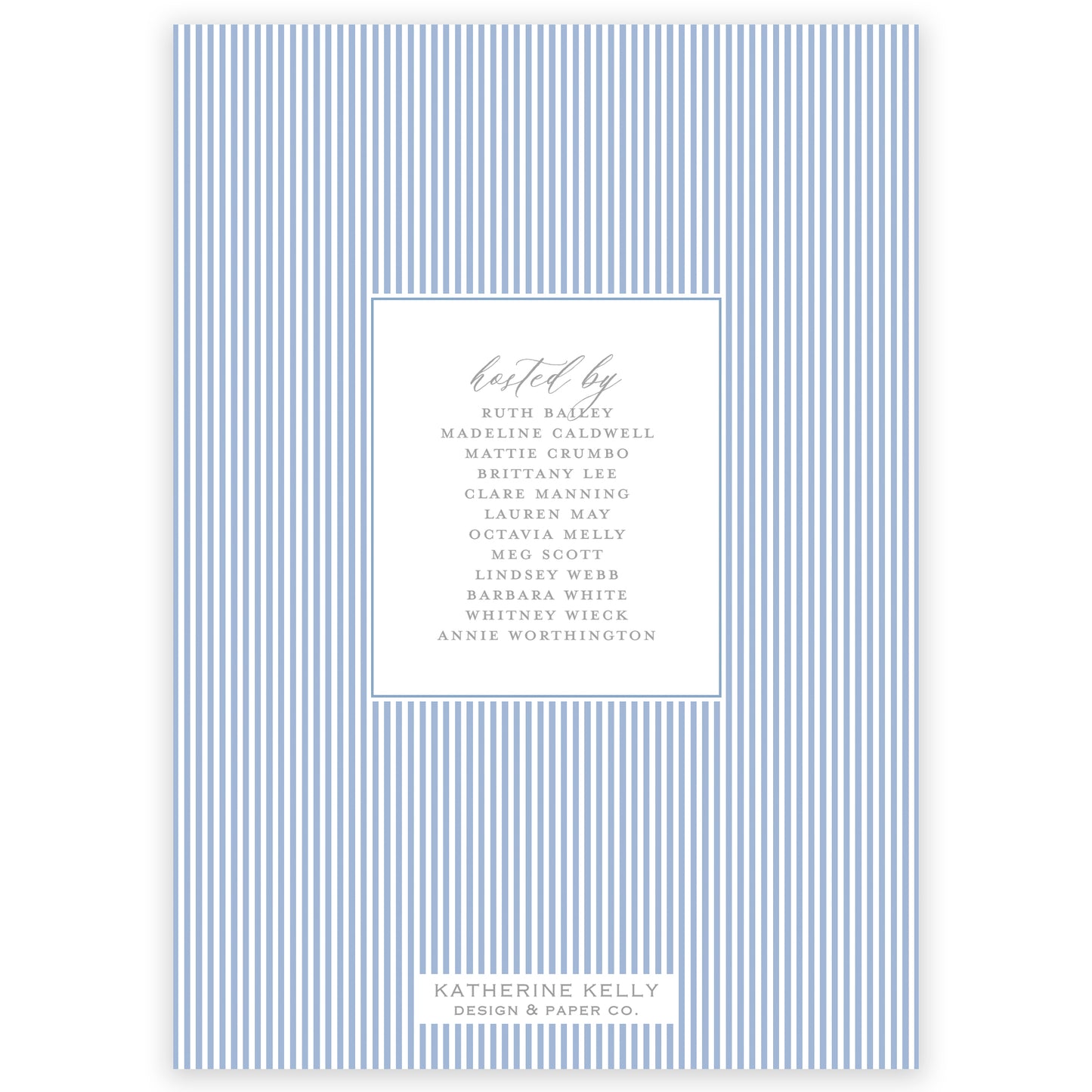blue & white chinoiserie shower invitation
