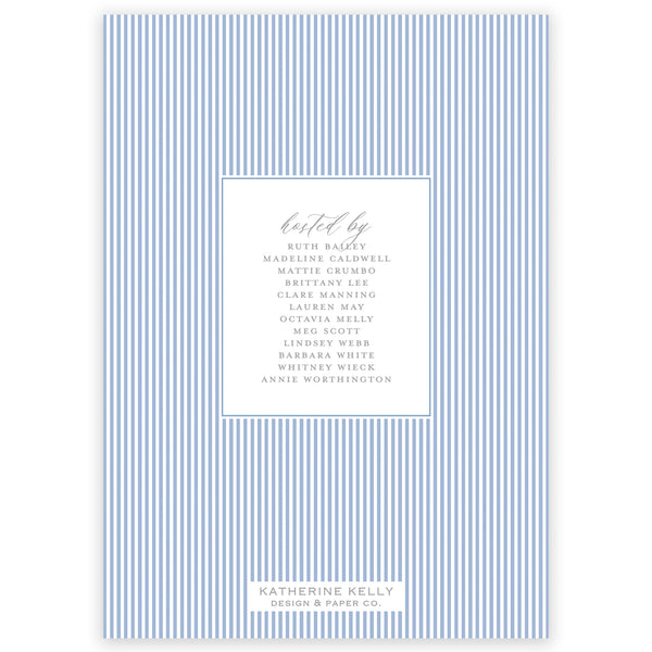 blue & white chinoiserie shower invitation
