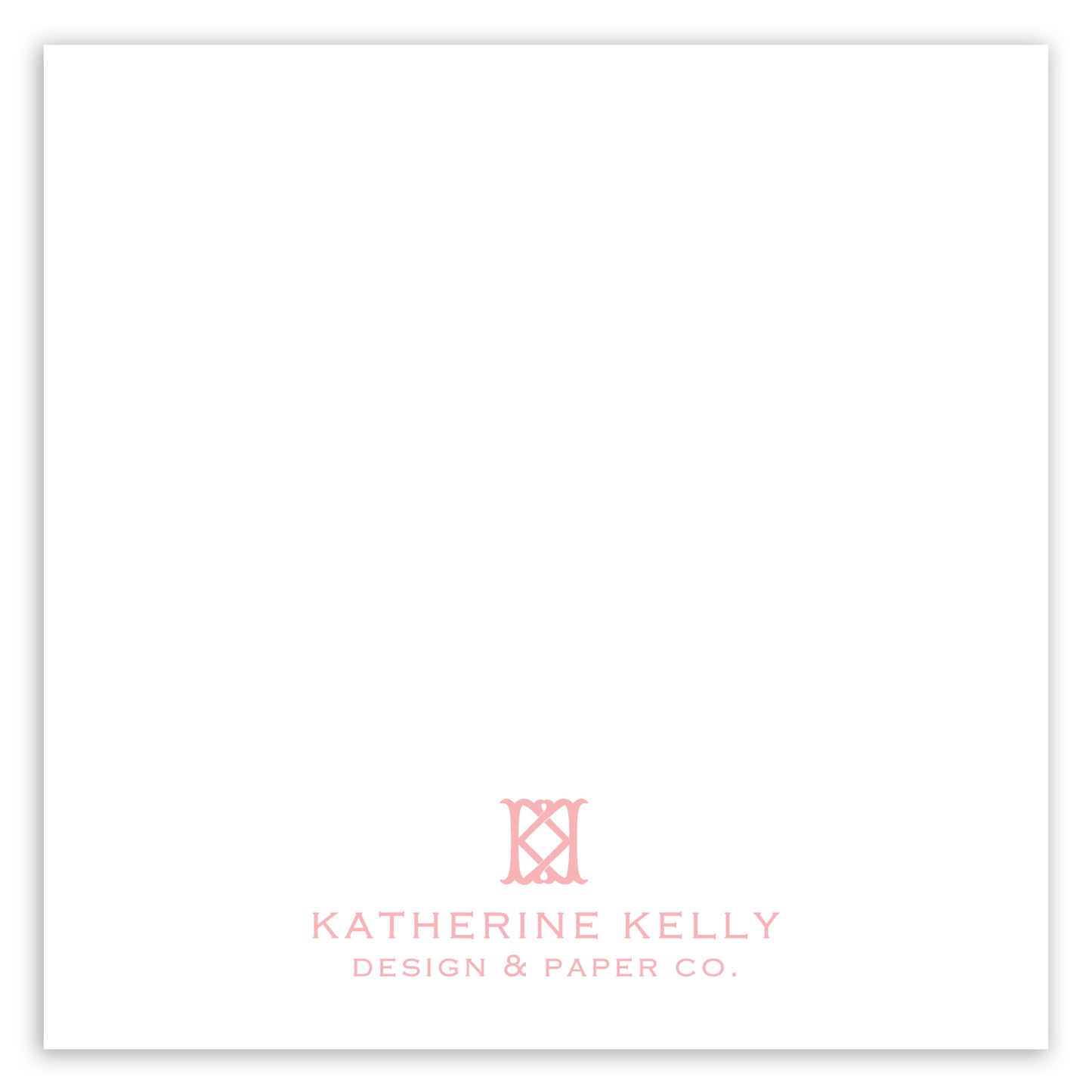 pink party animal party favor card