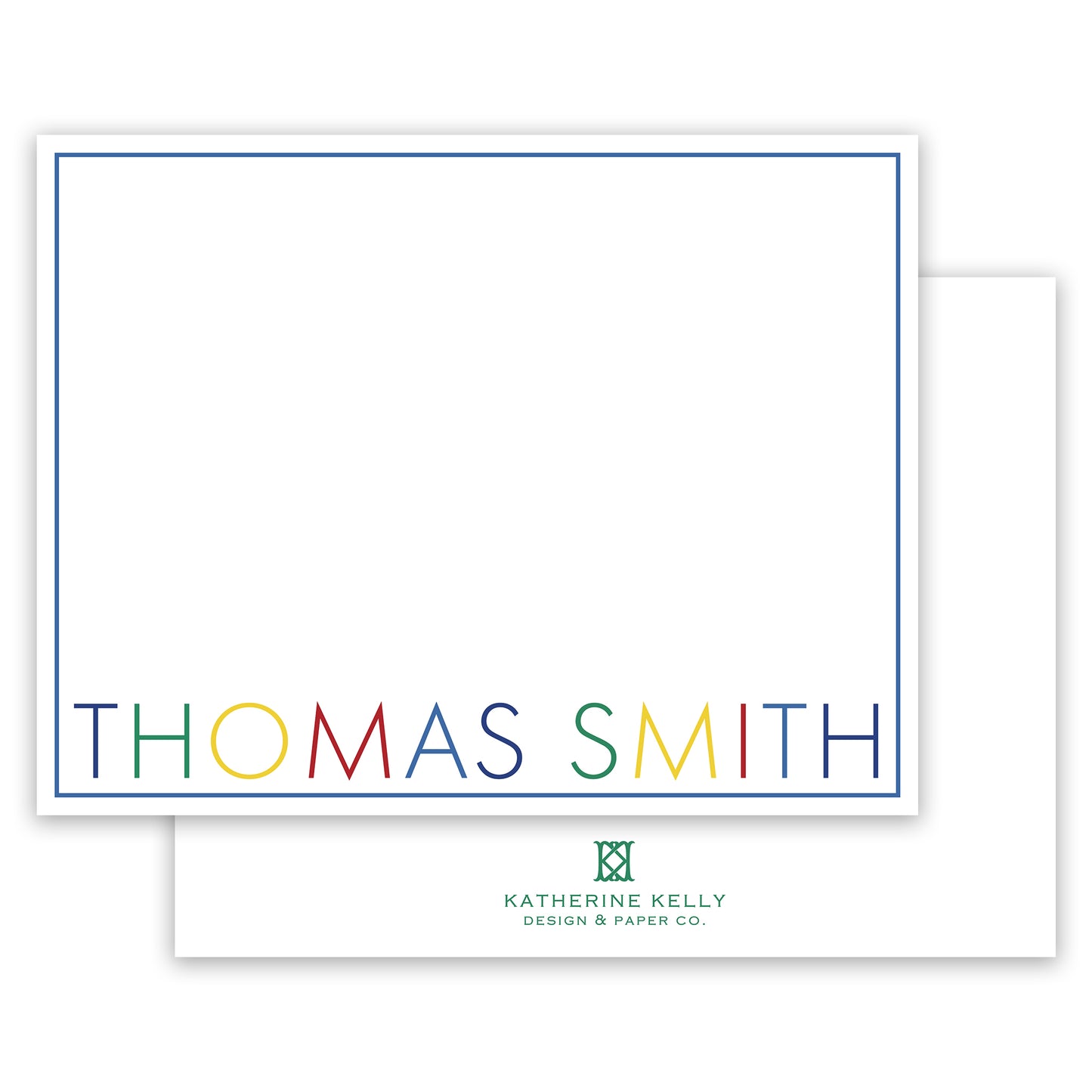 primary multi notecard