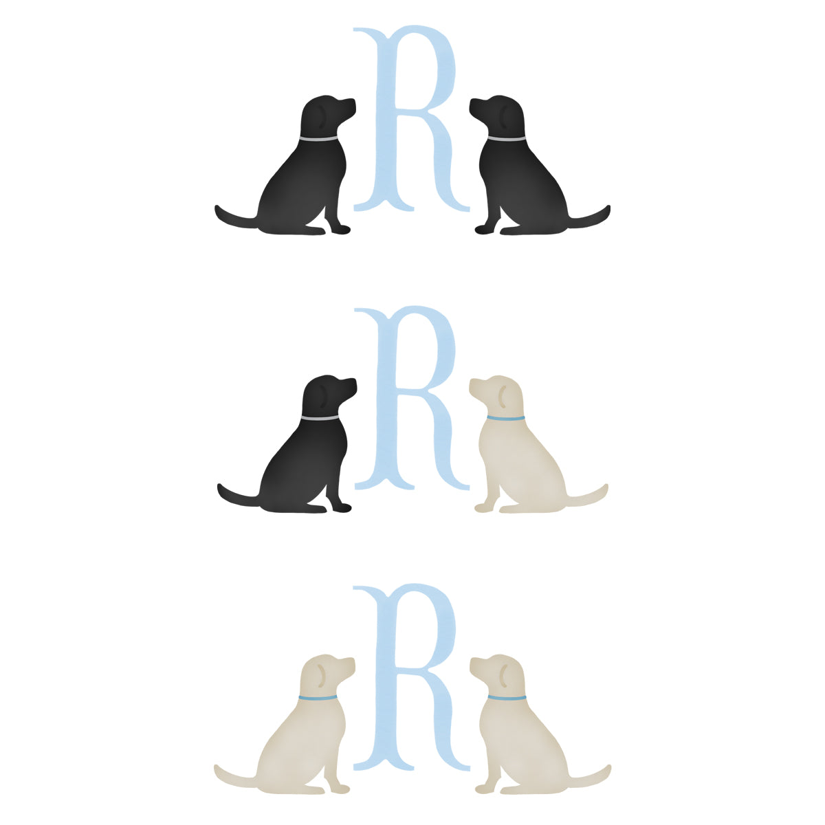 rivers labrador stickers