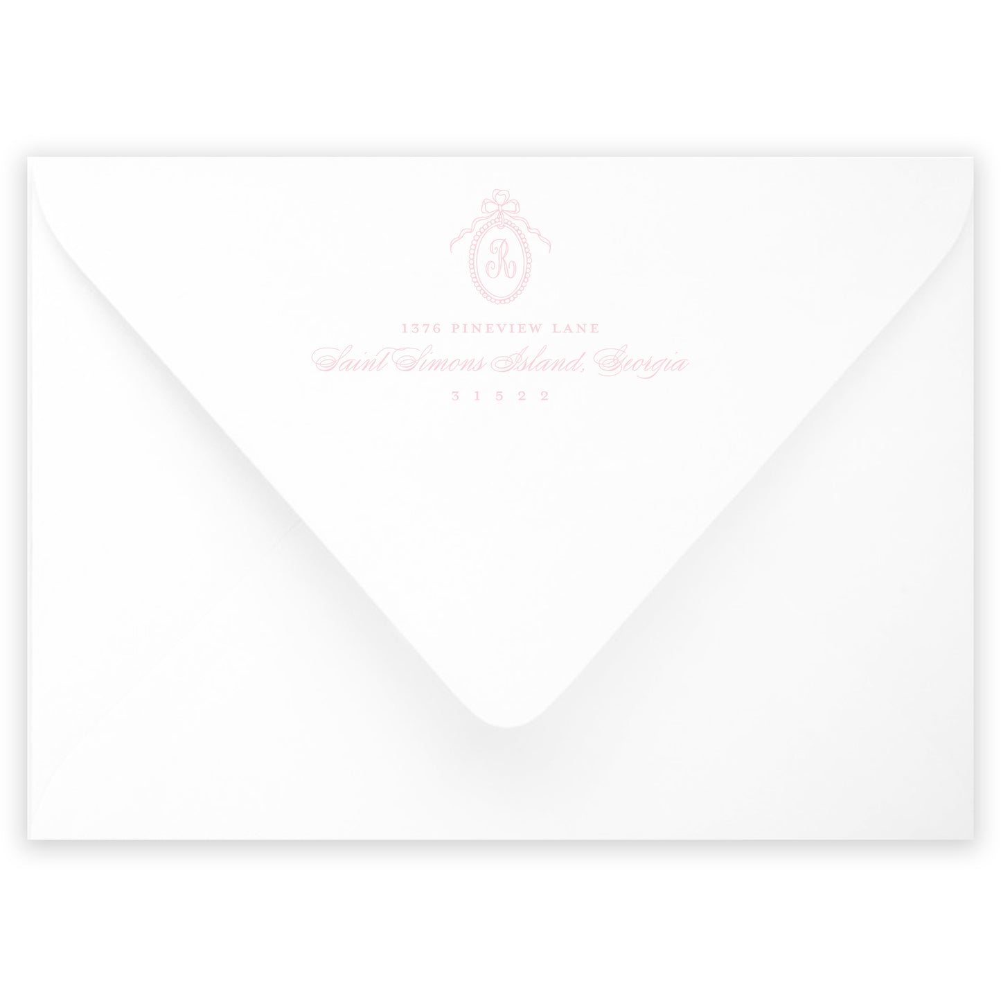 antoinette pearl personalized notecard