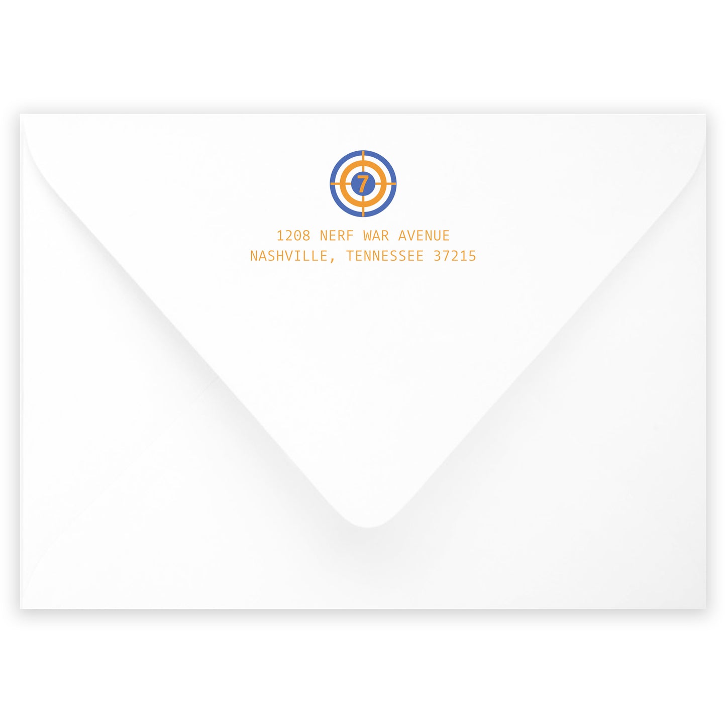 nerf war thank you note