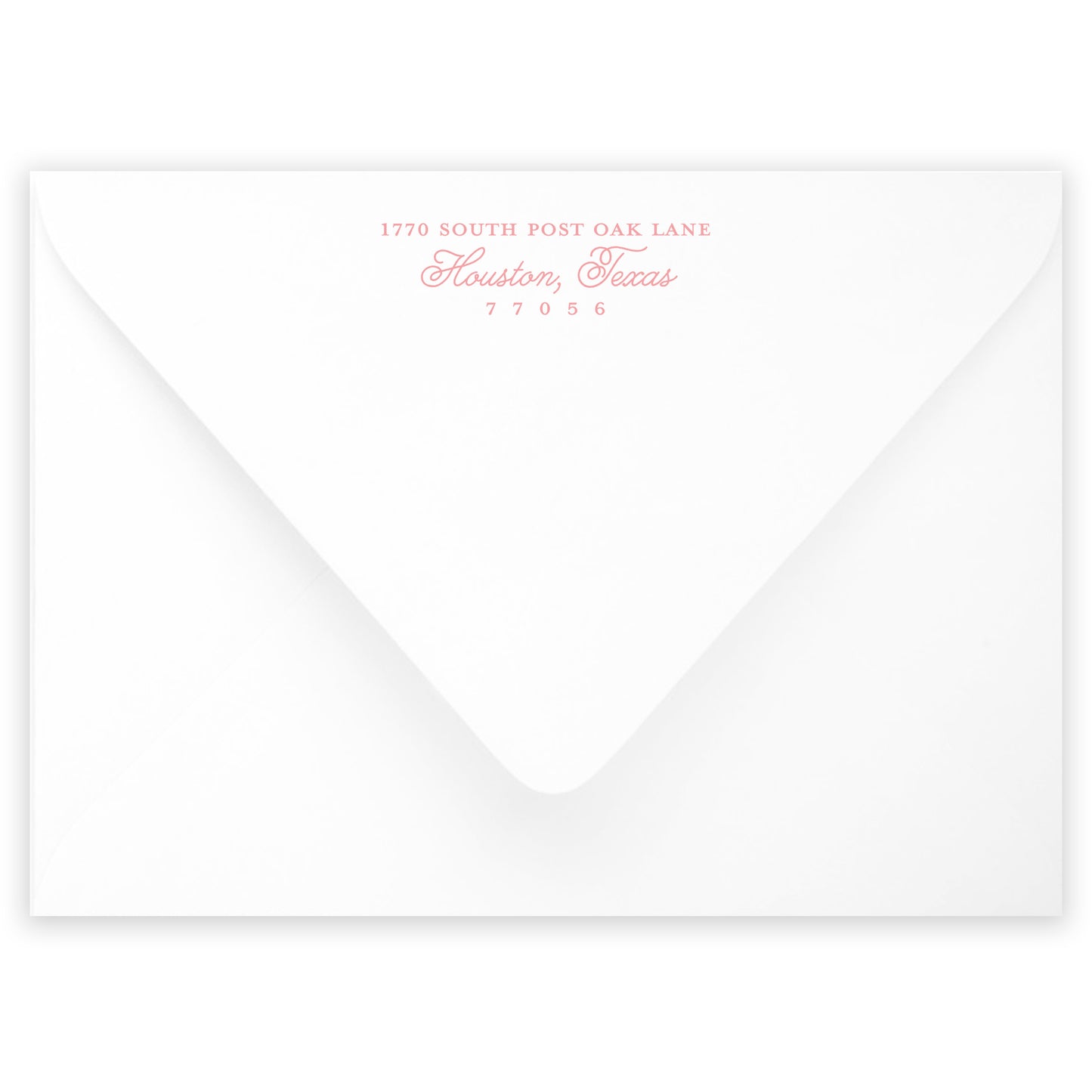 pink party animal thank you note