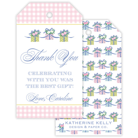 everyday is a gift party favor tag