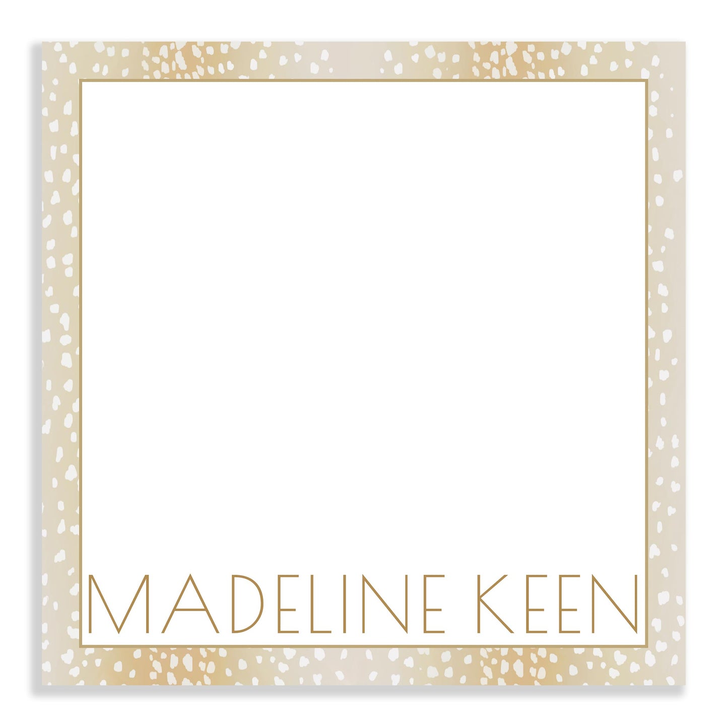 antelope square notepad