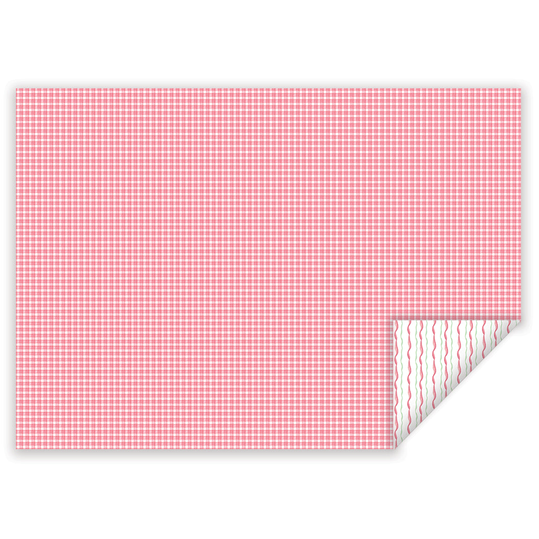 christmas ribbon wrapping paper