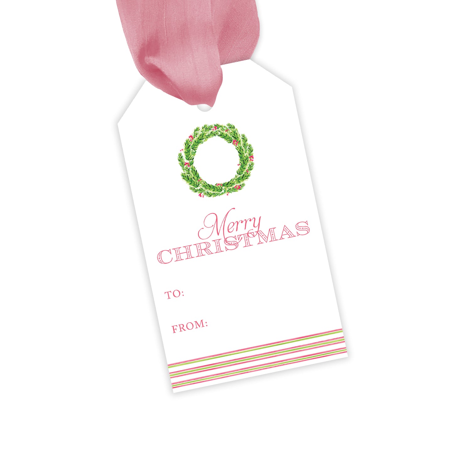 merry & bright fill-in gift tags