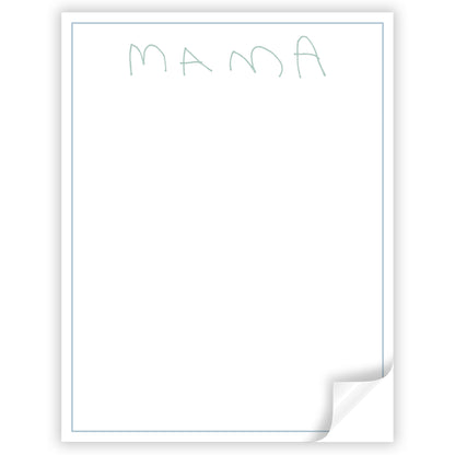 little hands thin frame notepad