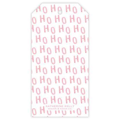 ho ho ho fill-in gift tag