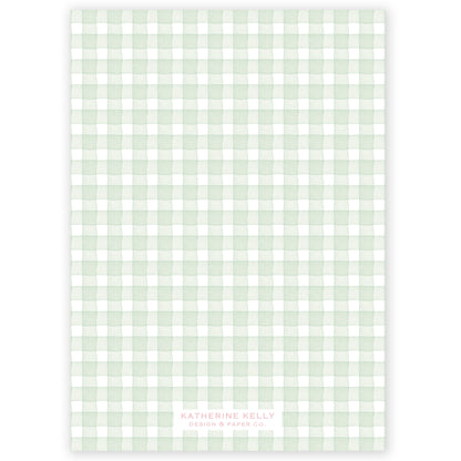 baby pink vine holiday card