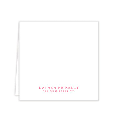 pearly treasures folded note set with envelopes