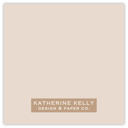 taupe trick or treat halloween card