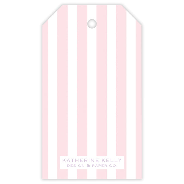 ice cream truck pink gift tag