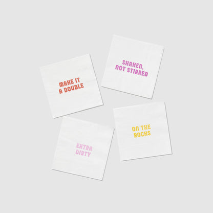 Happy Hour Cocktail Napkins (25 per pack)