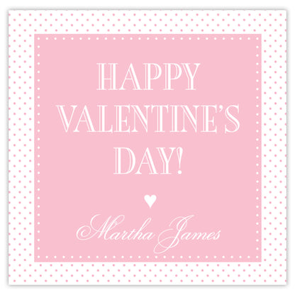 pink dots valentine