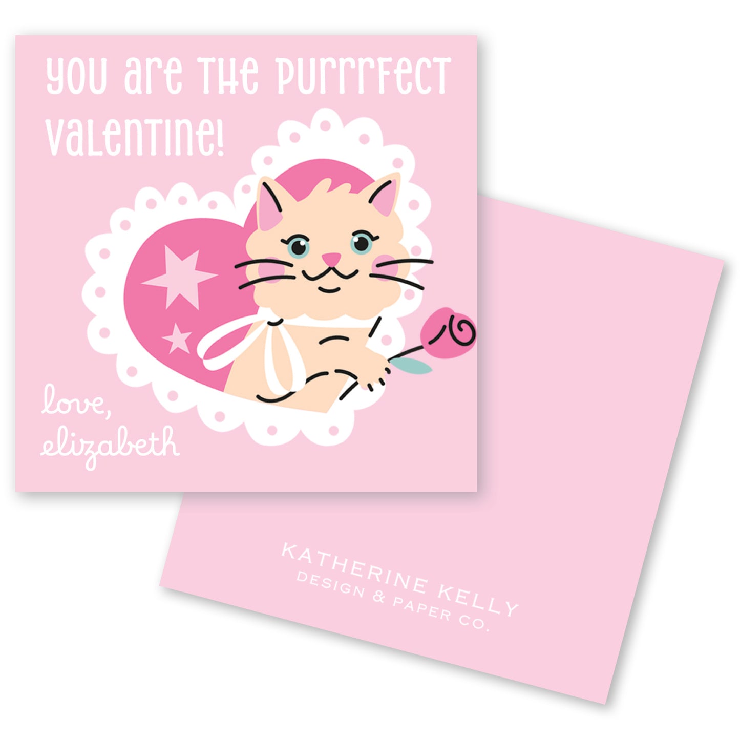 purrrfect kitten valentine
