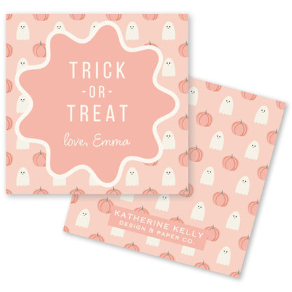 sweet pumpkin halloween card