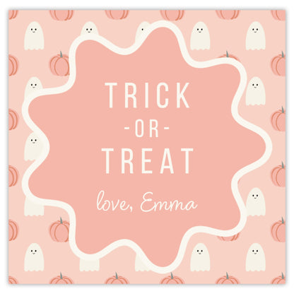 sweet pumpkin halloween card