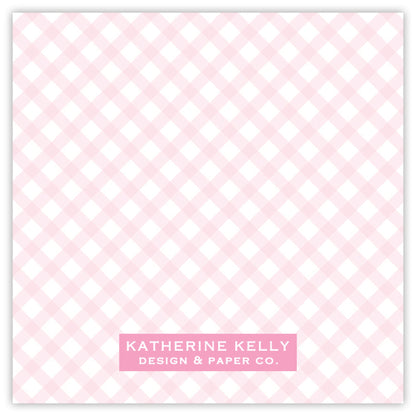 pink pumpkin pail halloween card