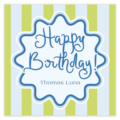 lime doodly-doo enclosure card