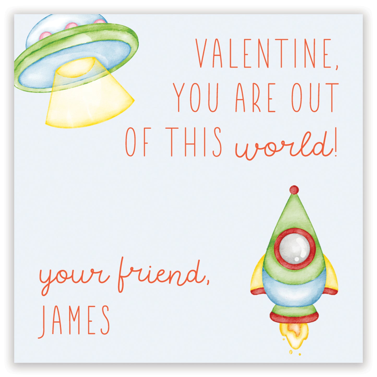 out of this world valentine printable