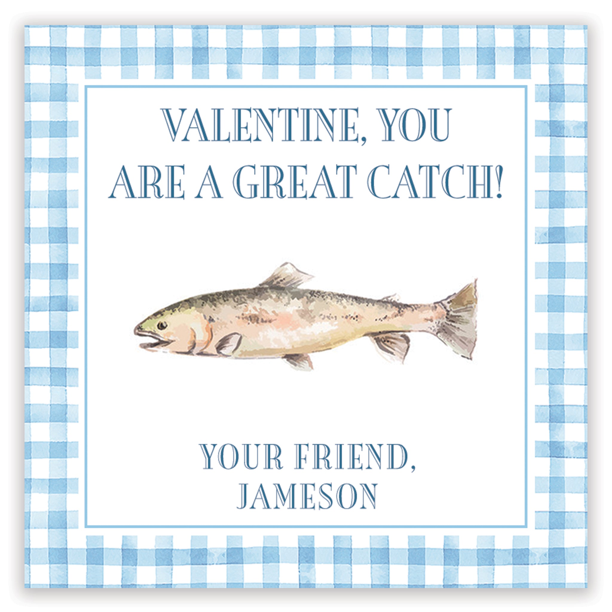great catch valentine printable