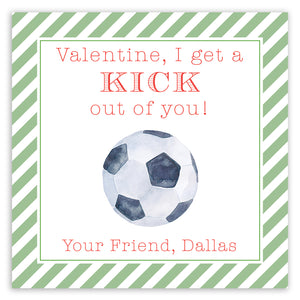 soccer valentine printable