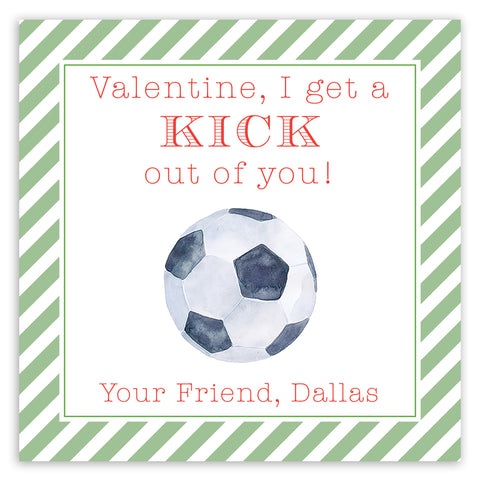 soccer valentine printable