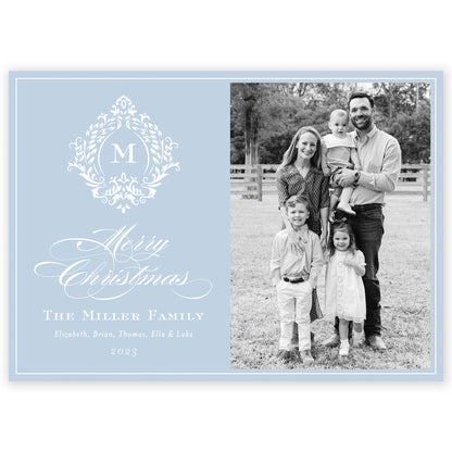 holiday vine landscape holiday card