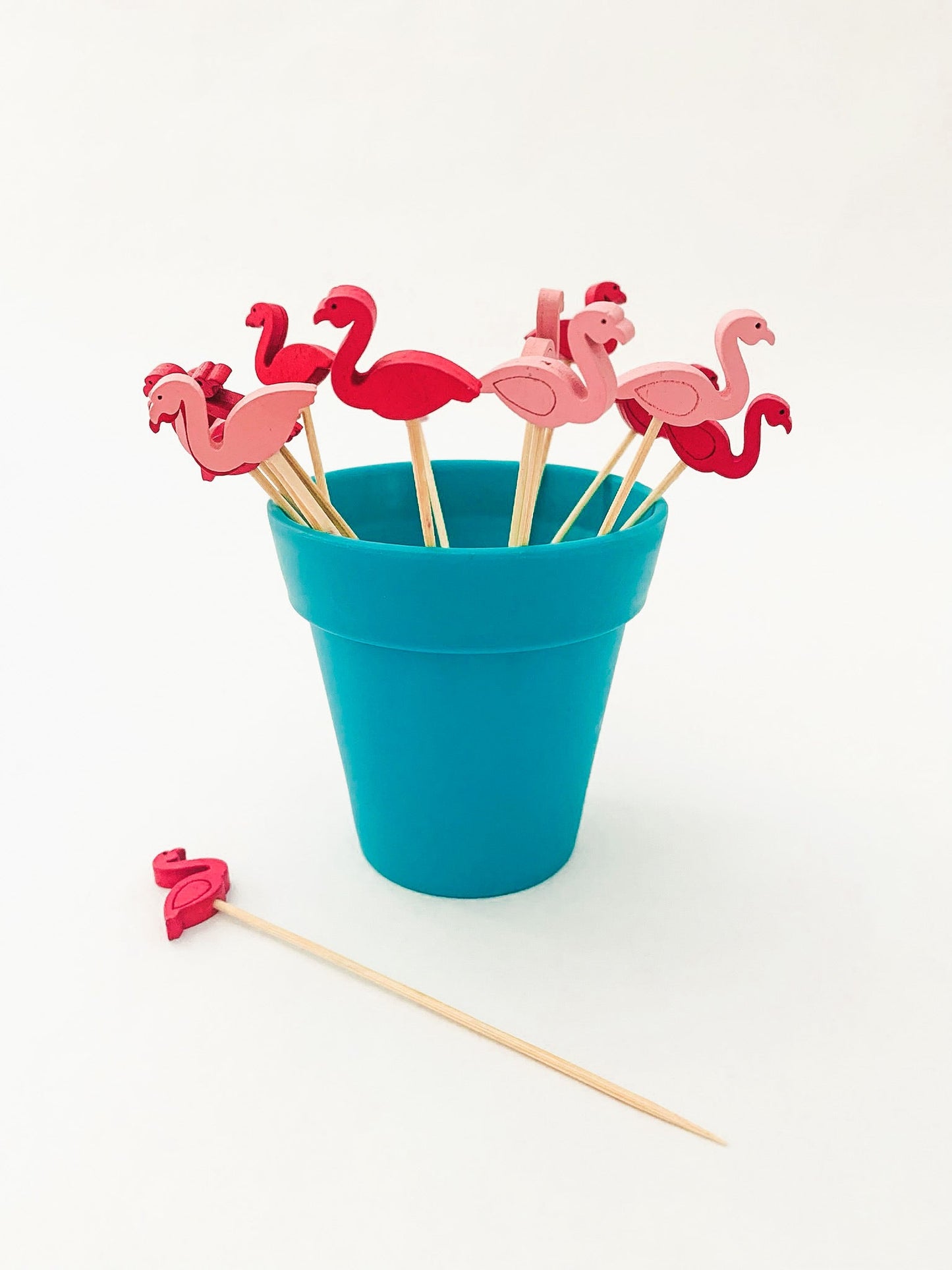 Flamingo Party Picks - 25pc Fun Pink Decorations for Any Celebration!