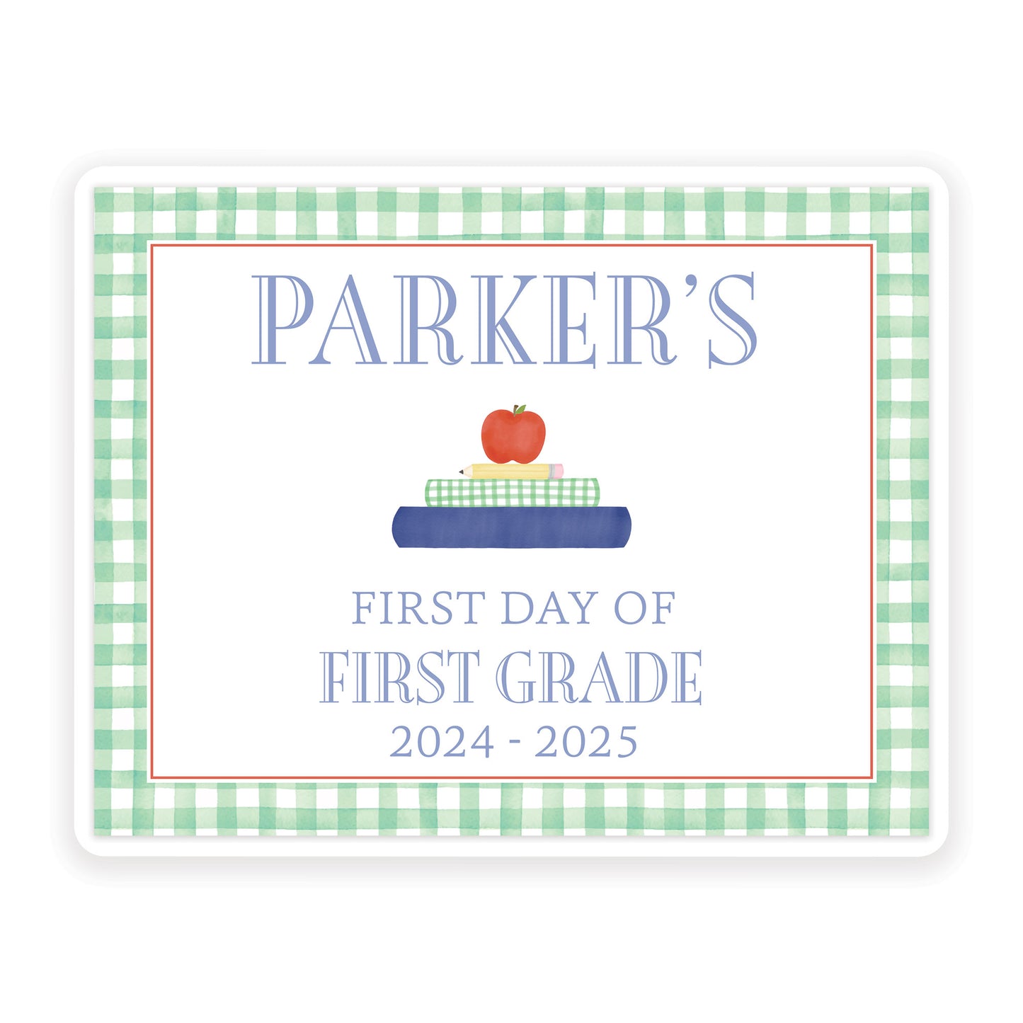 green back to school sign - QUISK SHIP