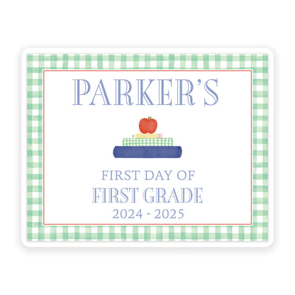 green back to school sign - QUISK SHIP