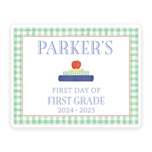 green back to school sign - QUISK SHIP