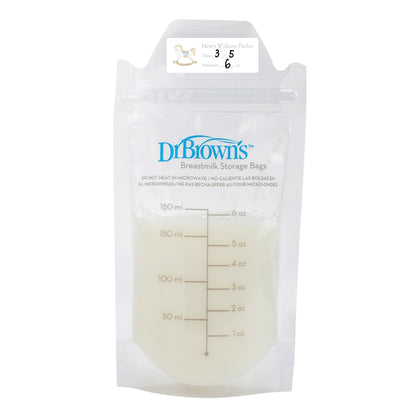 rocking horse blue breast milk bag labels