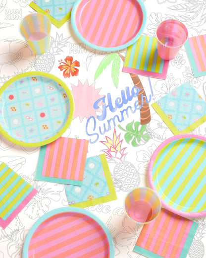 Pool Party Napkins - 24 paper napkins