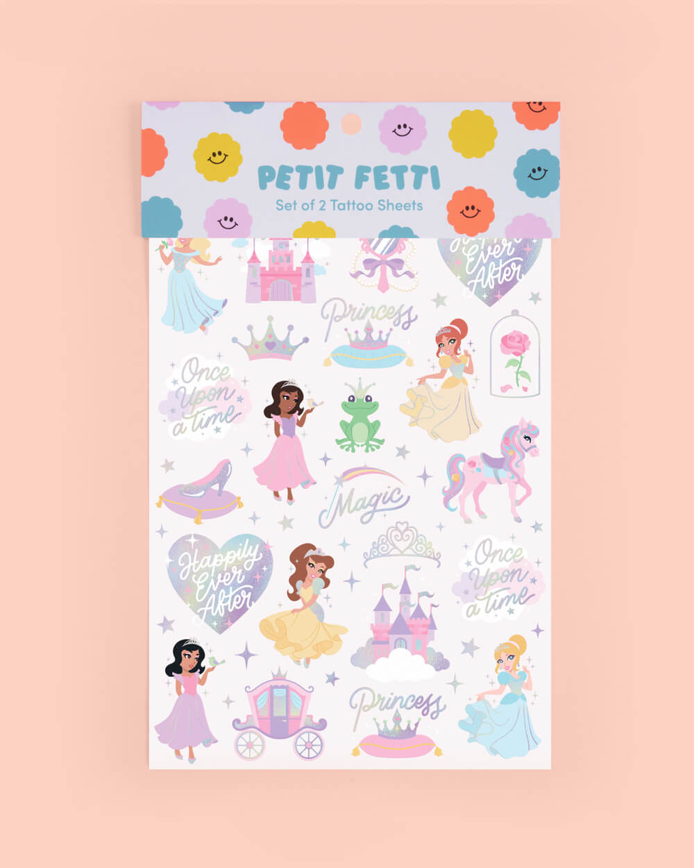 Princess Tats - 46 temporary tattoos