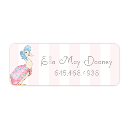 puddle duck vinyl school labels