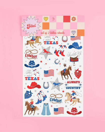 This Ain't Texas Tats - 54 temporary tattoos