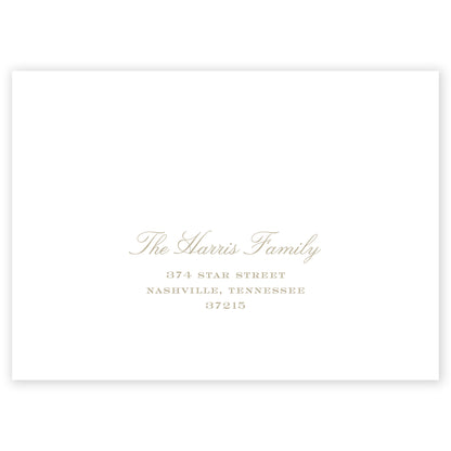 oh, christmas tree pink horizontal holiday card