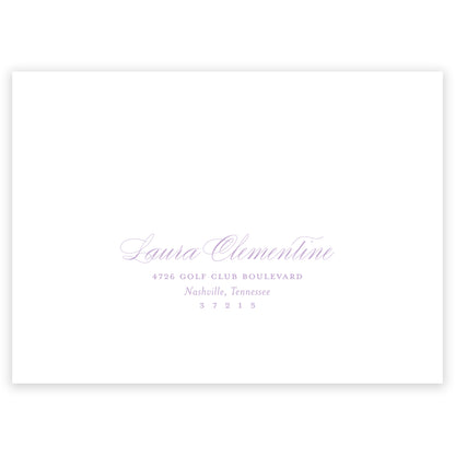 lavender fields party invitation