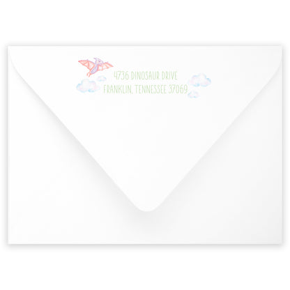 dinosaur birthday invitation