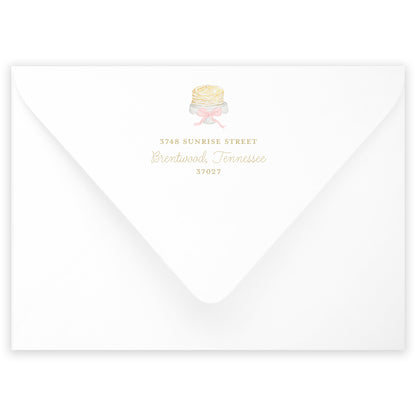 pancakes & pajamas birthday invitation - pink