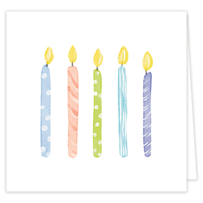 blue make a wish folded note set with envelopes