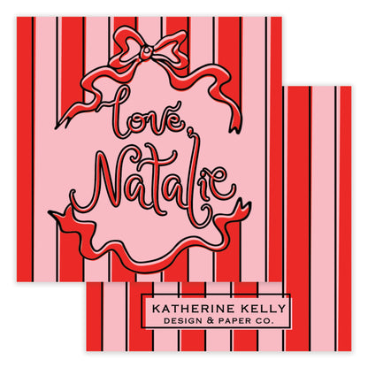 outlined doodly-doo enclosure card