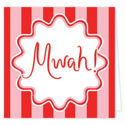 pink doodly-doo folded note set with envelopes